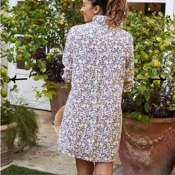 Frank & Eileen Hunter Dress in Neon Floral - Picture 2 of 13